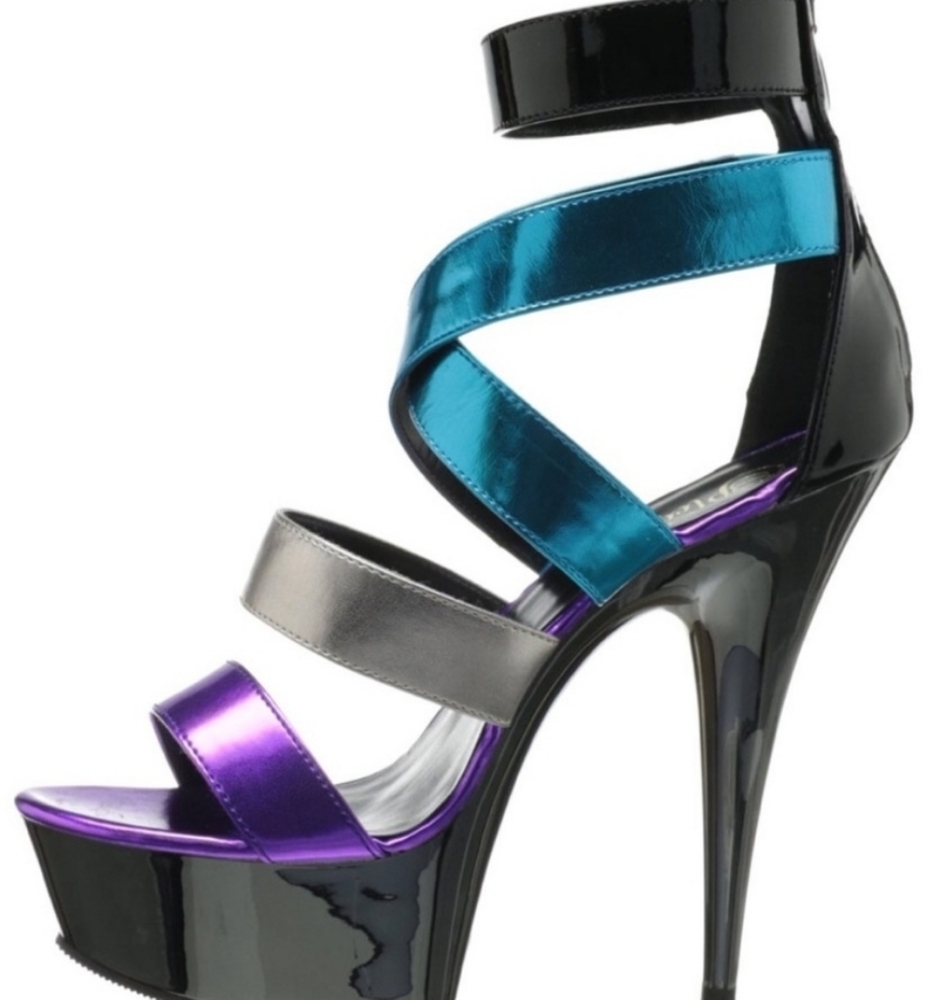Pleaser - Metallic Heels